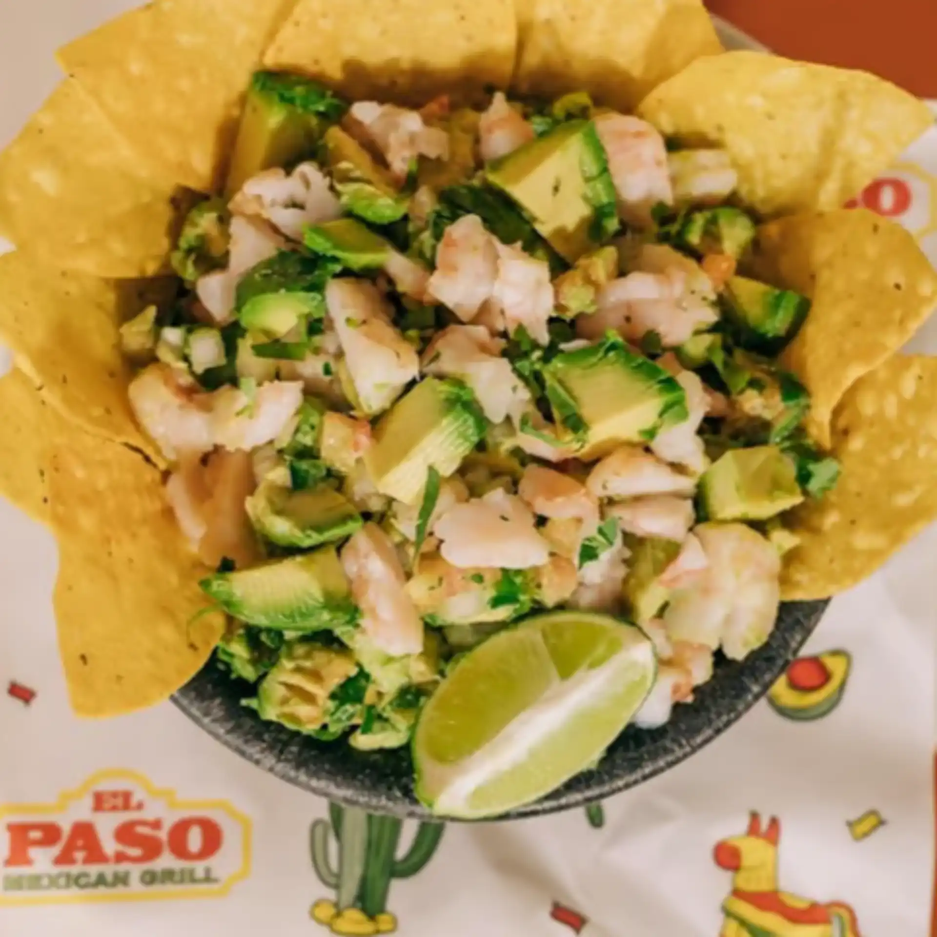 Table Side Guacamole - Fresh avocados prepared at your table